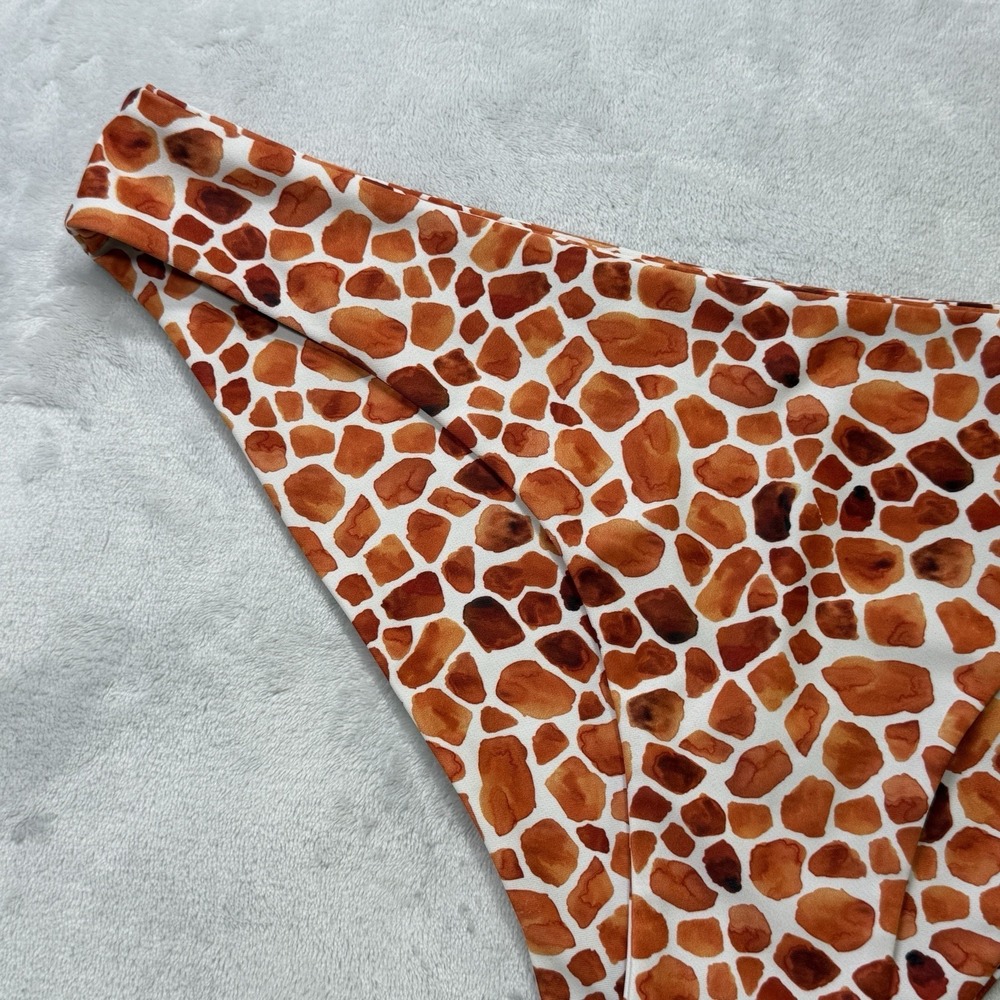 Kulani Kinis Bikini Bottom Womens XL Safari Print Full Coverage - Picture 2 of 7